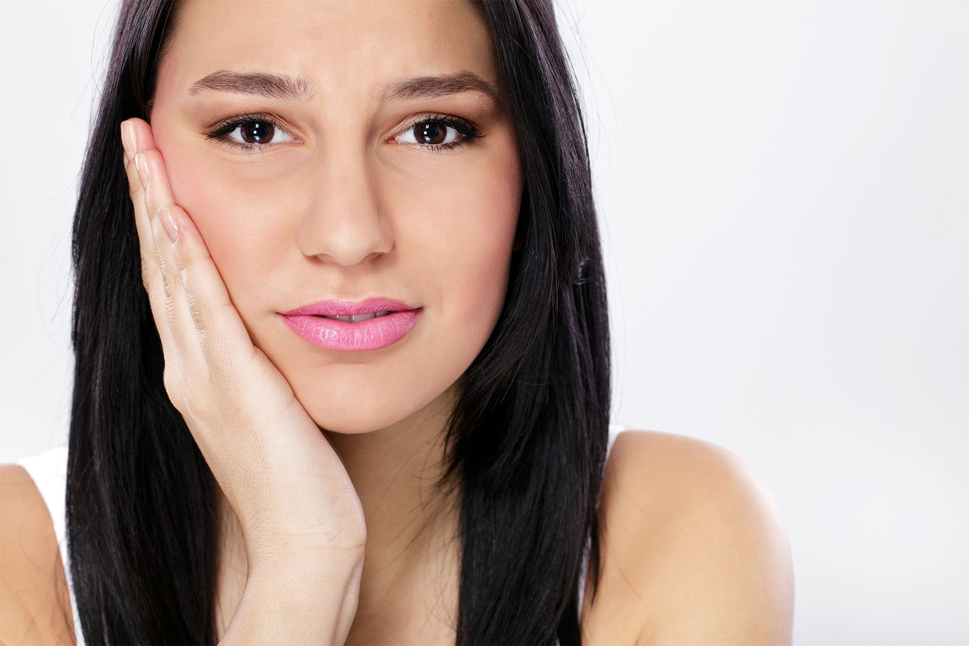 woman with fair skin