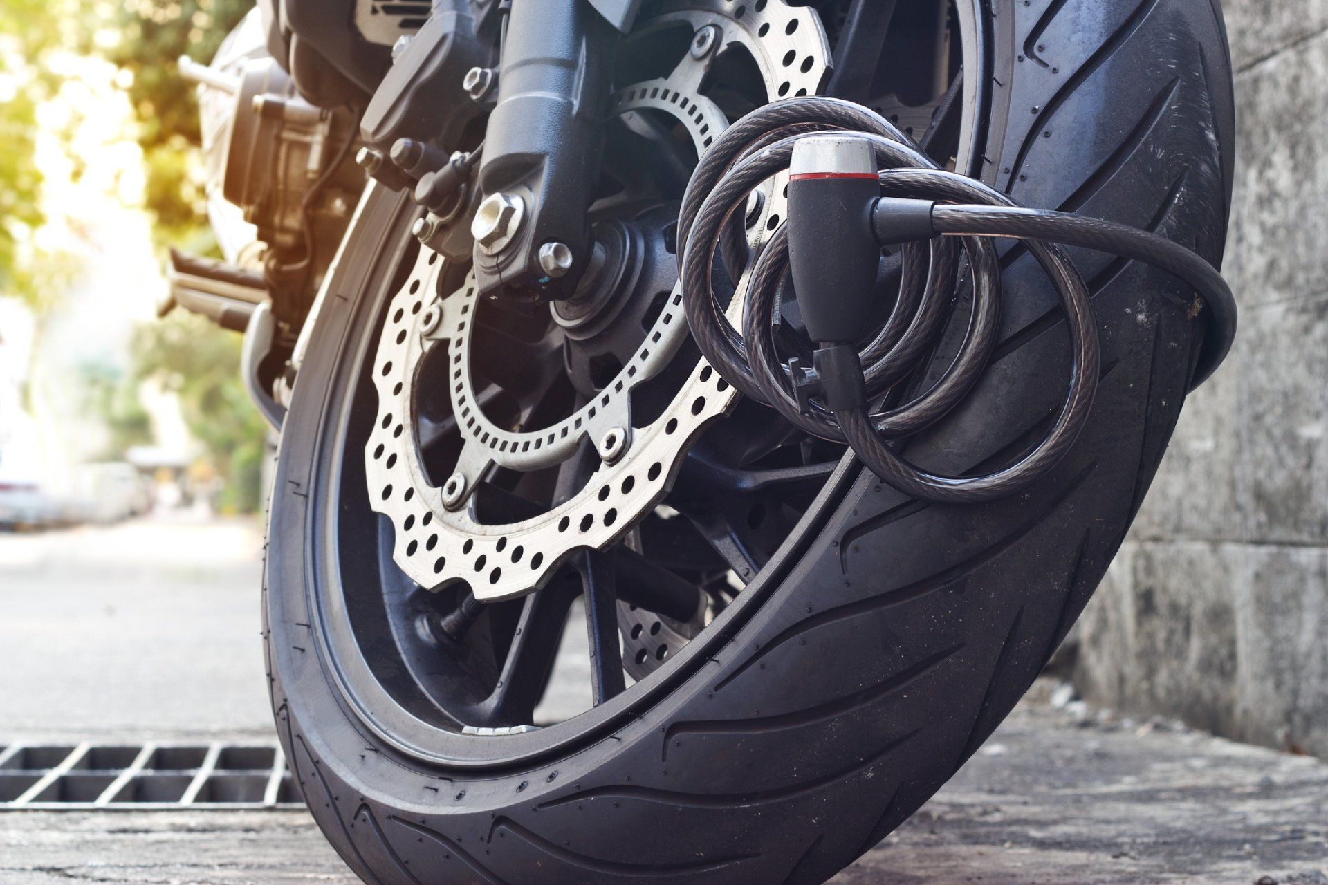 Antifurto per moto