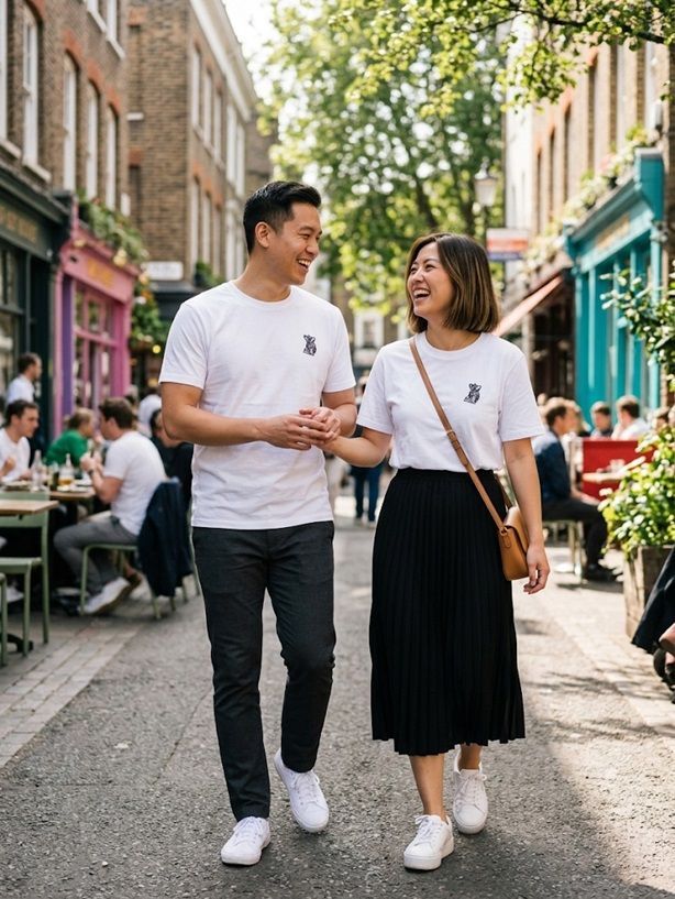 Couple Shirt White