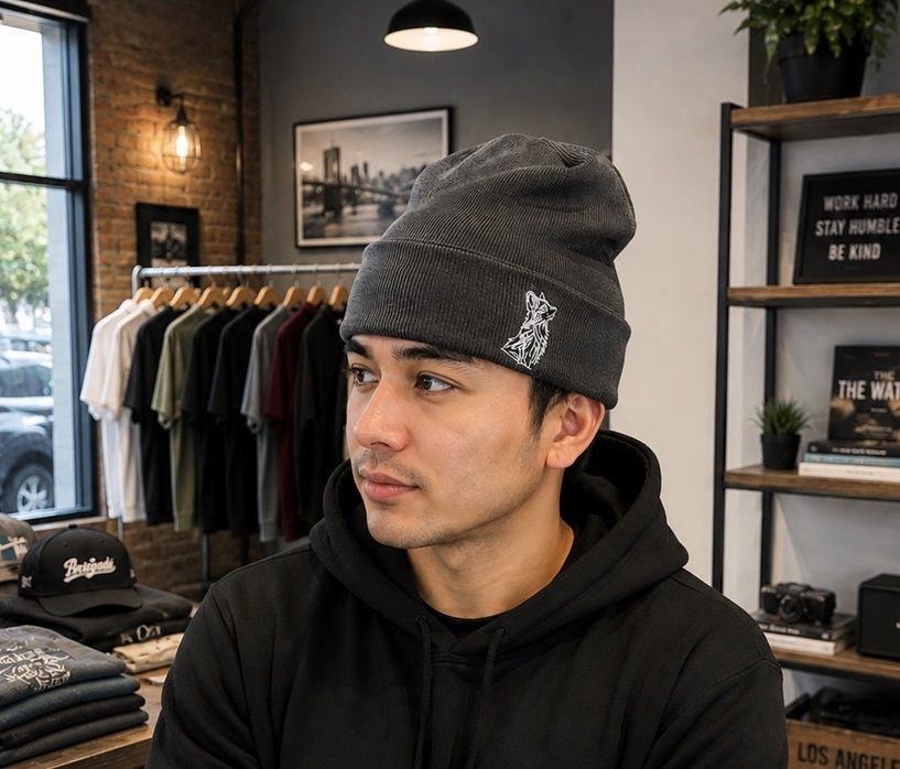 Mens Beanie Closed