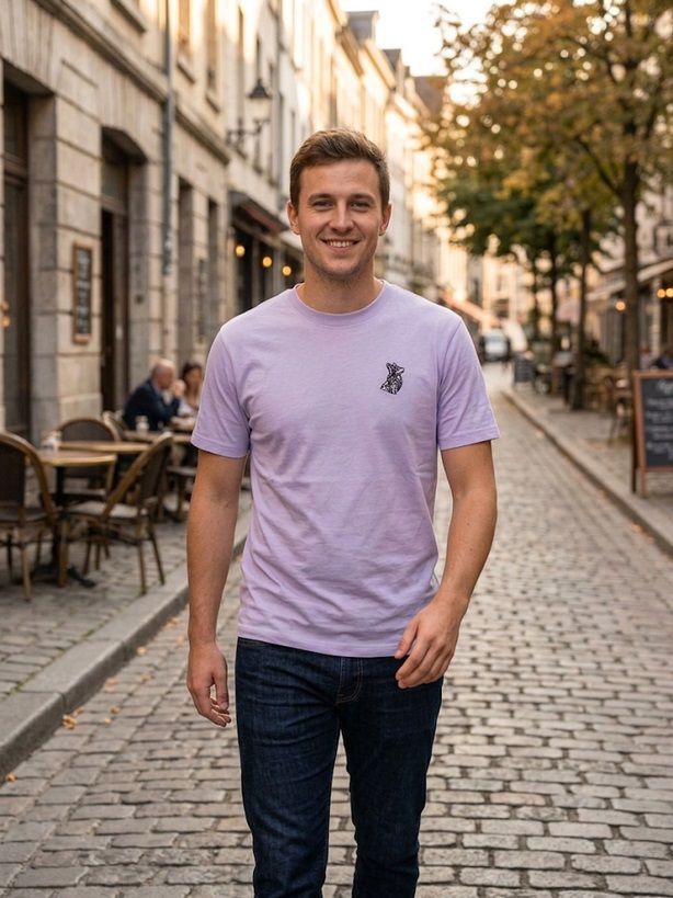 Mens Shirt Lilac