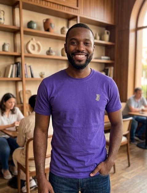 Mens Shirt Purple