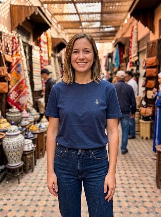 Women Shirt Navy Blue