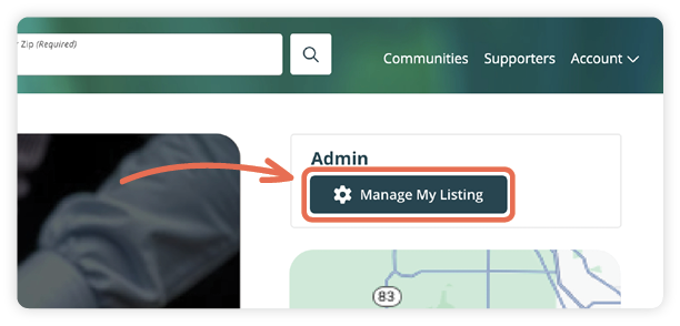 A screenshot of a website with an arrow pointing to the weston button.