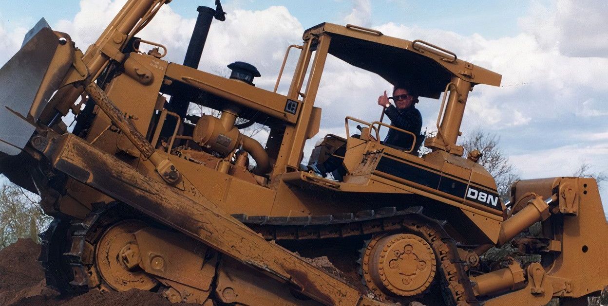 John Aarts on dozer