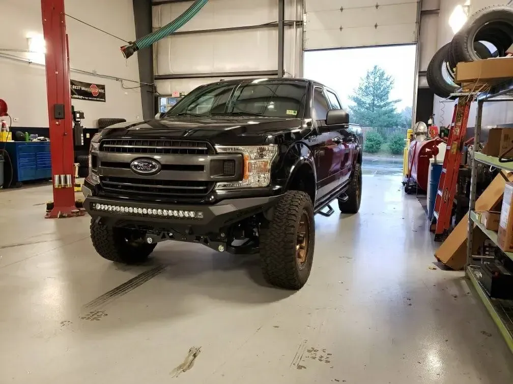 truck in shop