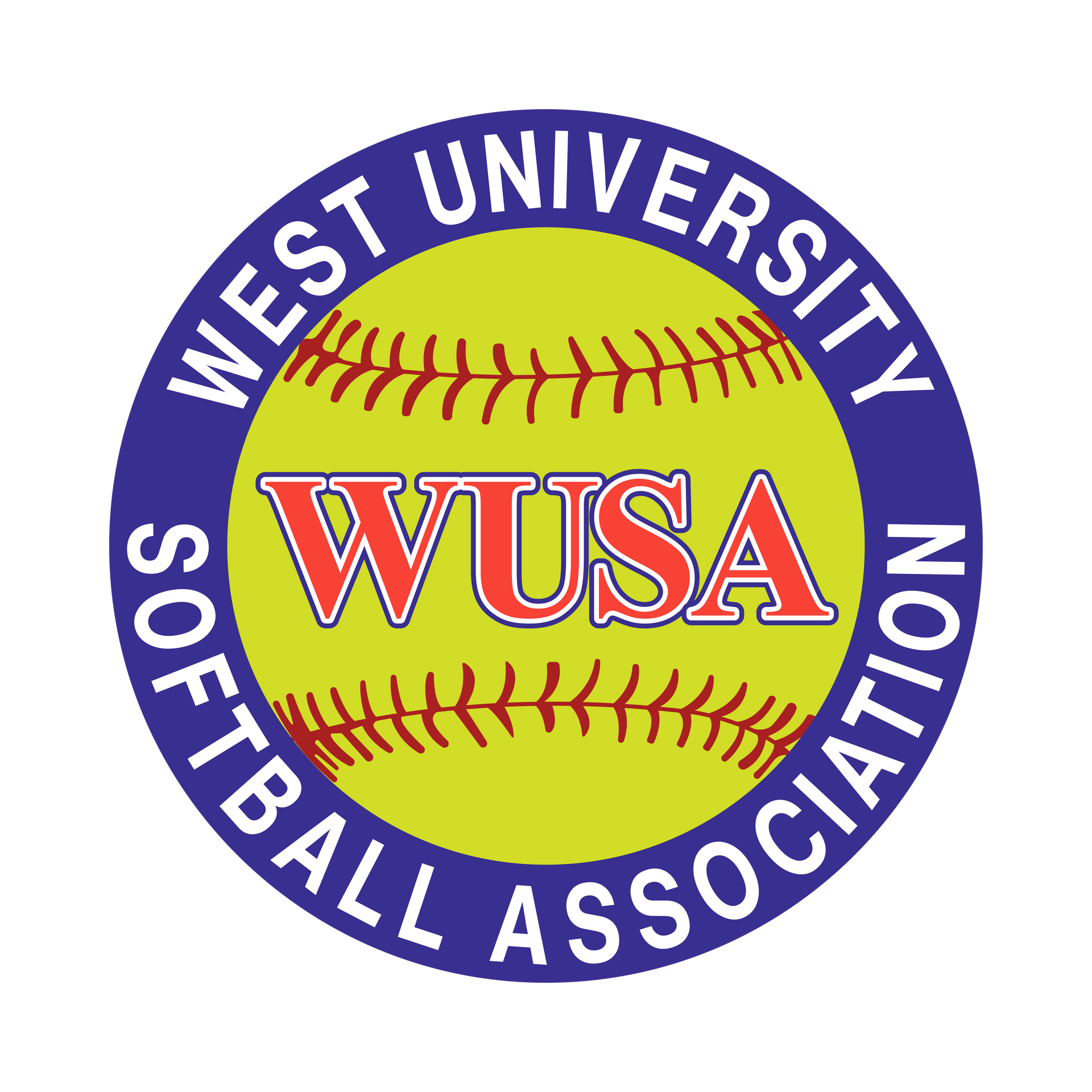 West University Softball Association logo 