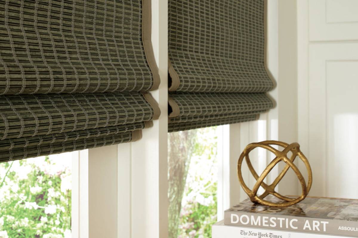 Hunter Douglas Provenance® Natural woven wood shades, woven shades, bamboo blinds, near San Antonio, Texas (TX)