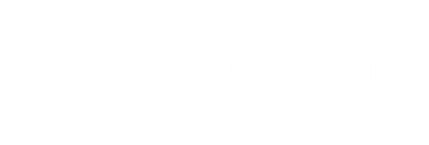 weißes Logo der Zahnarztpraxis ZahnFlair von Christina Lippmann in Rellingen bei Hamburg