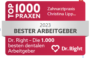 Ein Schild mit der Aufschrift 1000 Praxen