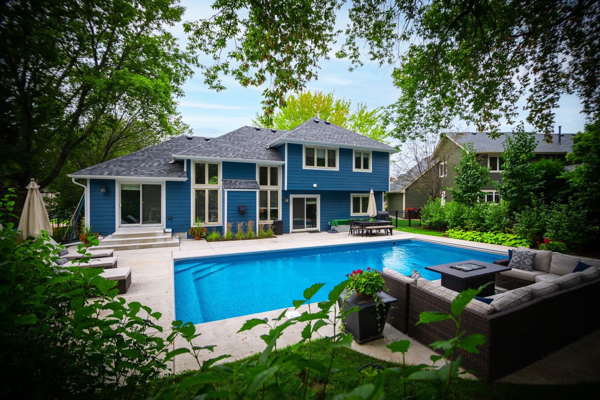 Pool Landscape Design Lake Elmo MN