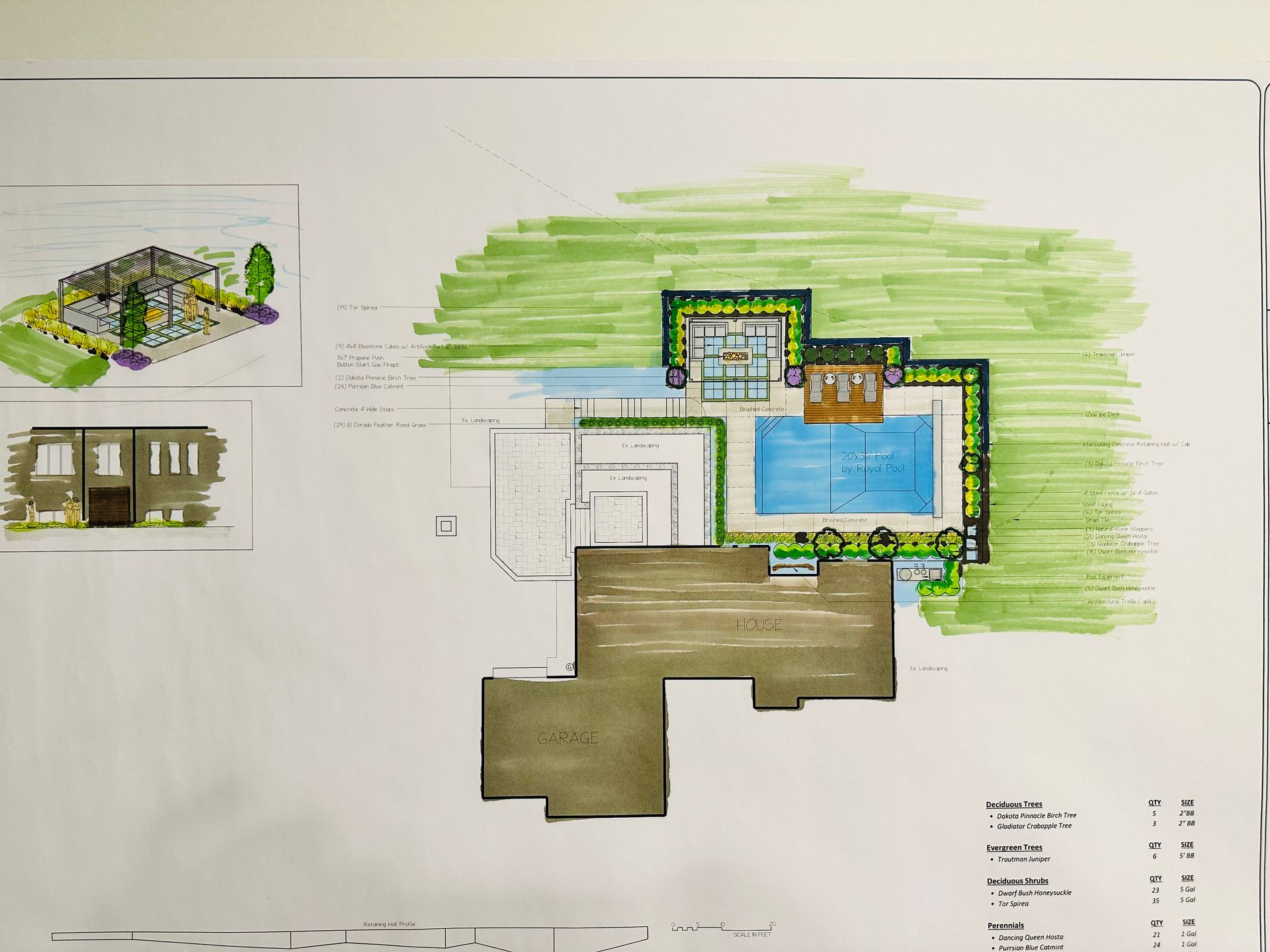 3D Rendered Design — Lake Elmo, MN — Myhra Design Group
