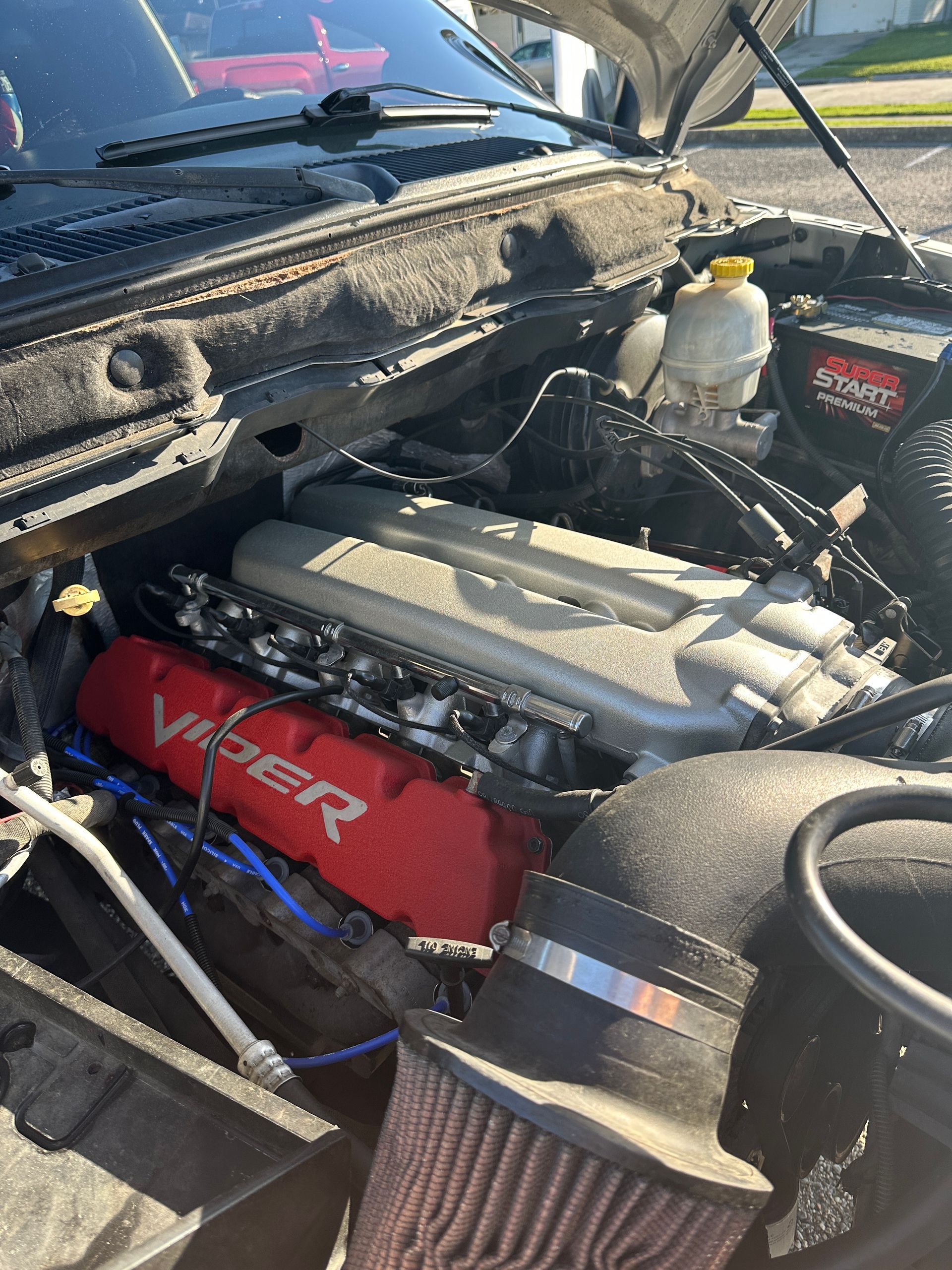 Engine Bay of a Dodge Ram SRT-10 | Mike's Auto Center