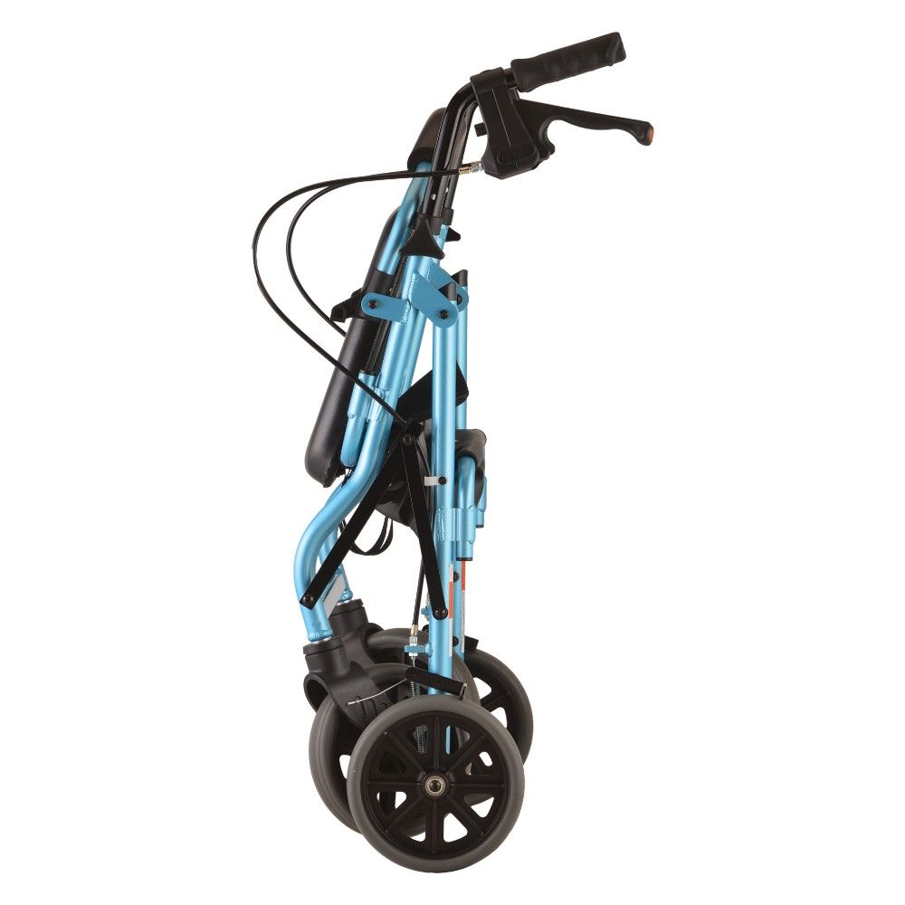 Black and Blue Nova Zoom 18 Rolling Walker Petite