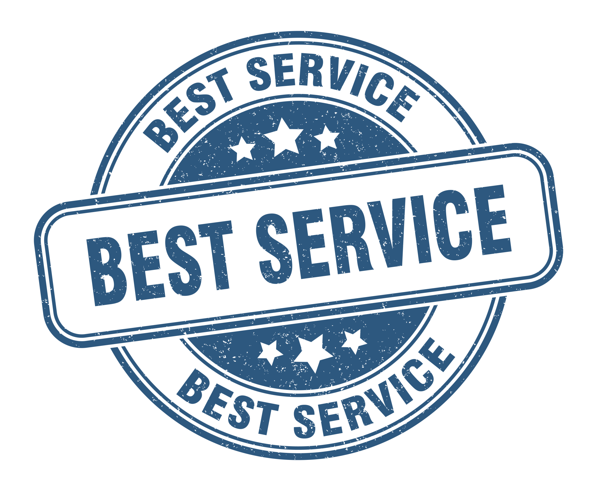 Best Service badge — Georgetown, TX — Roger Stuth AC