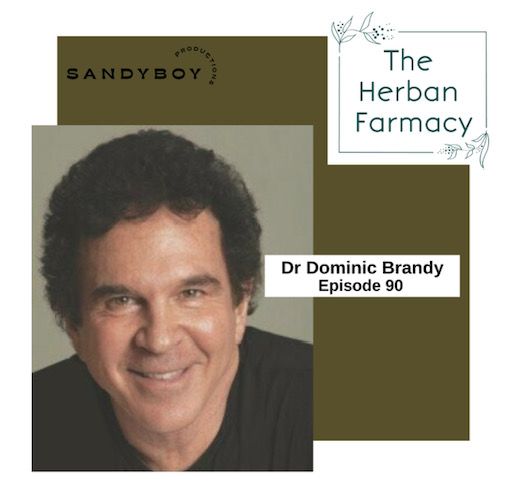 A picture of dr dominic brandy from the herban pharmacy
