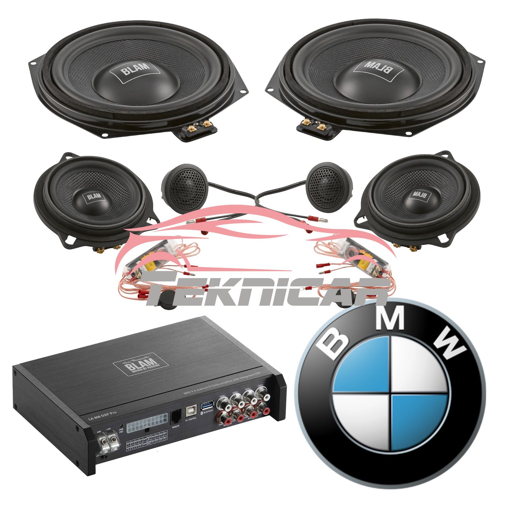 Equipo de sonido para BMW Blam Audio