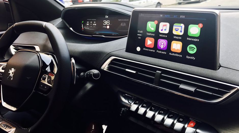 Carplay Android auto Peugeot