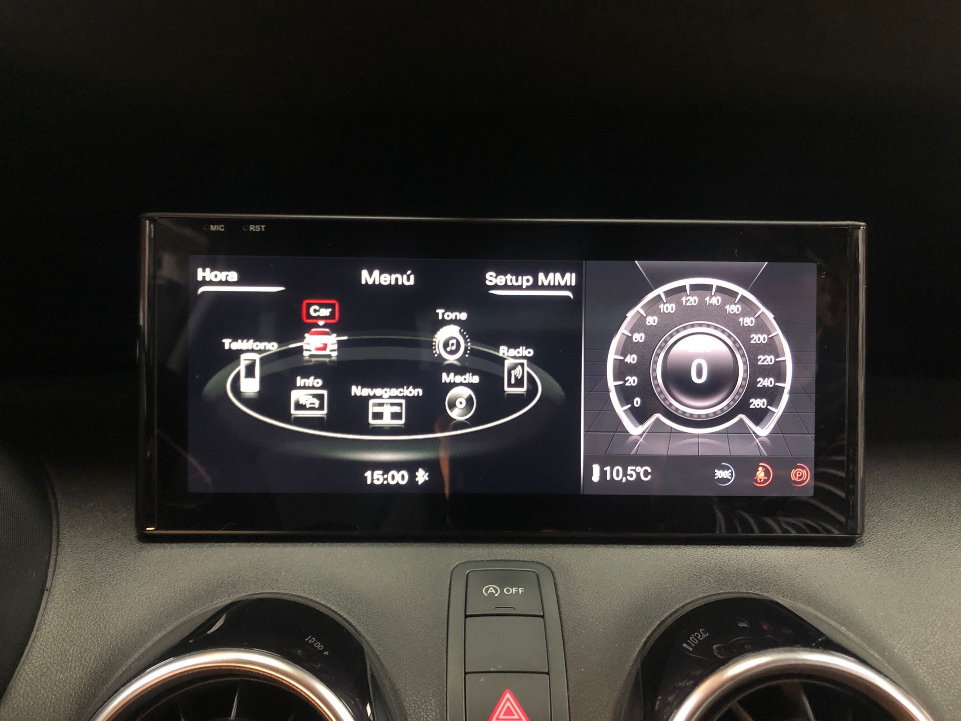 Pantalla android 10,25 audi A1 8X
