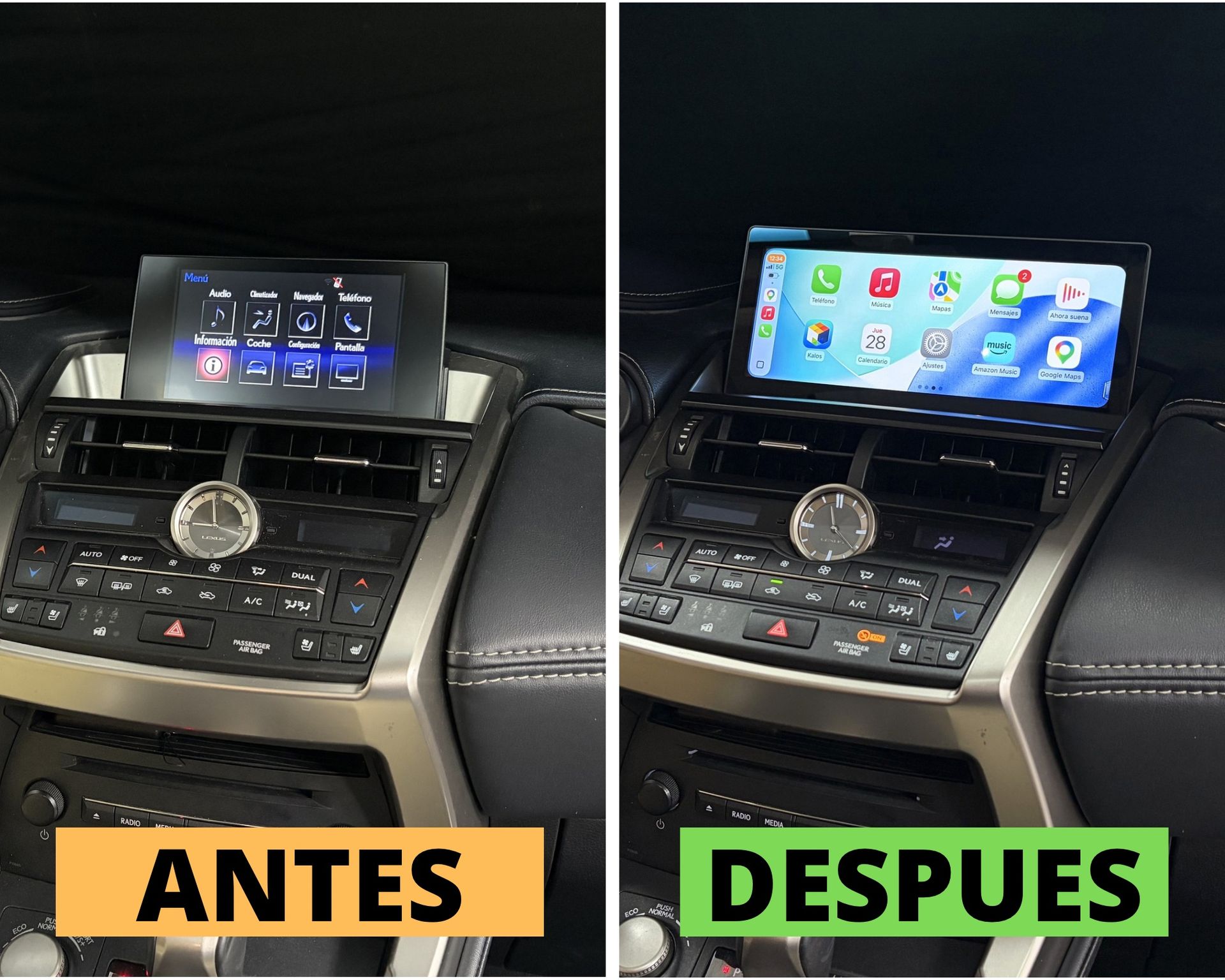 Pantalla Android 10,25 Lexus NX