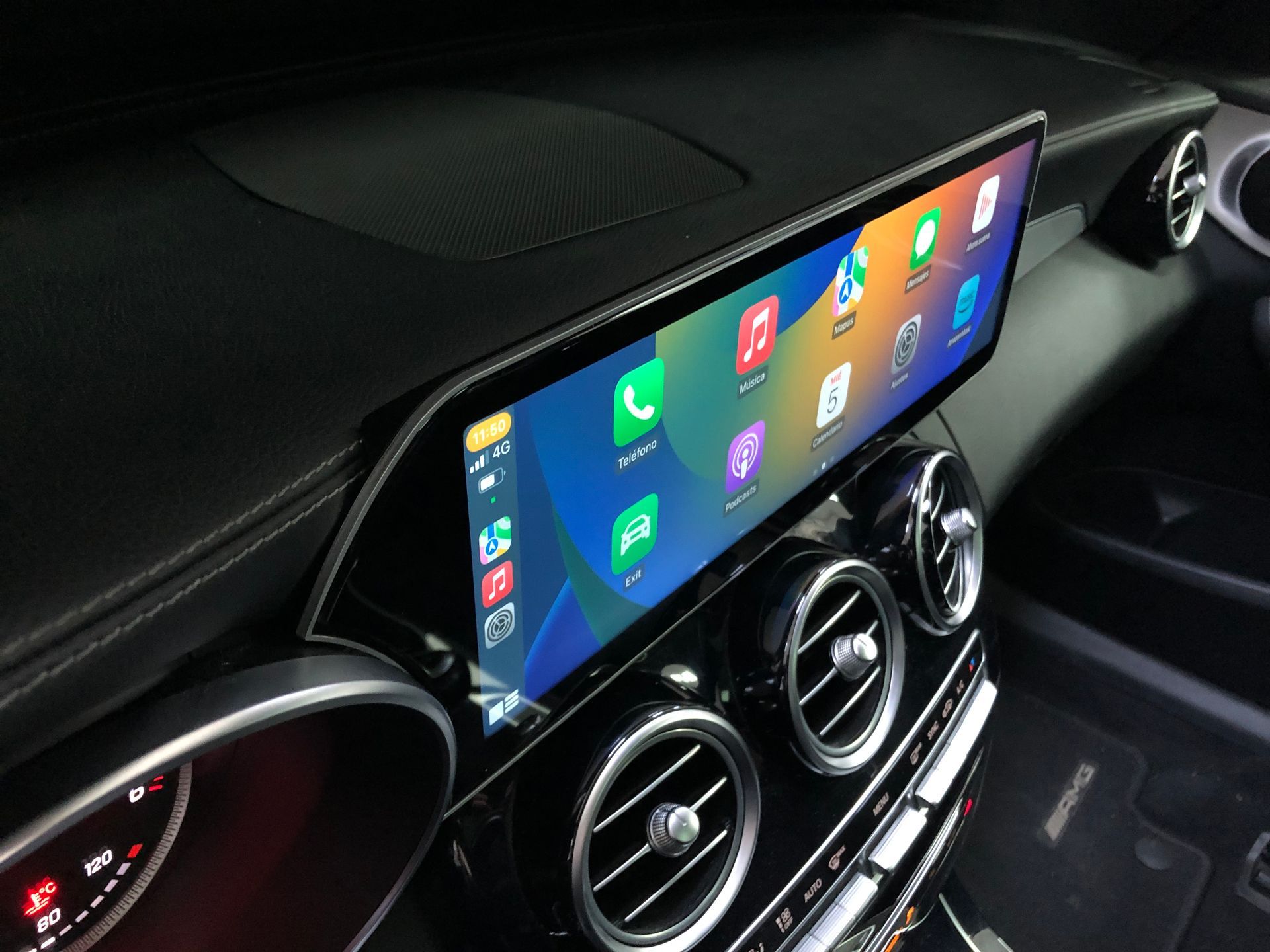 Pantalla android 15 Mercedes c y glc