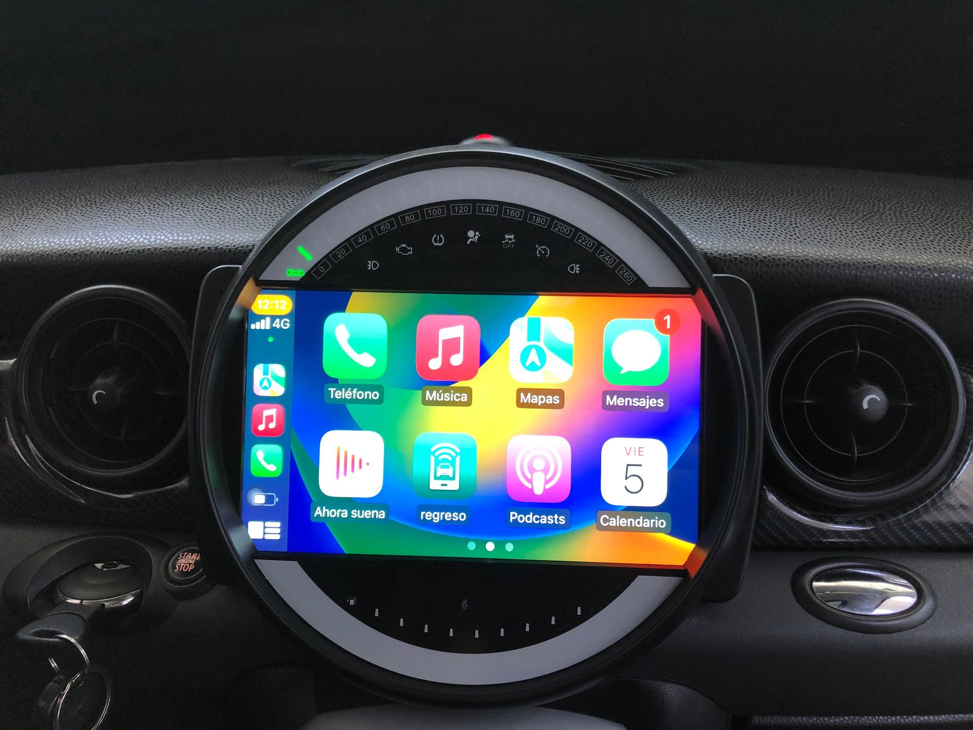 Pantalla android 9 MINI R55, R56 y R57 (2006-2014)