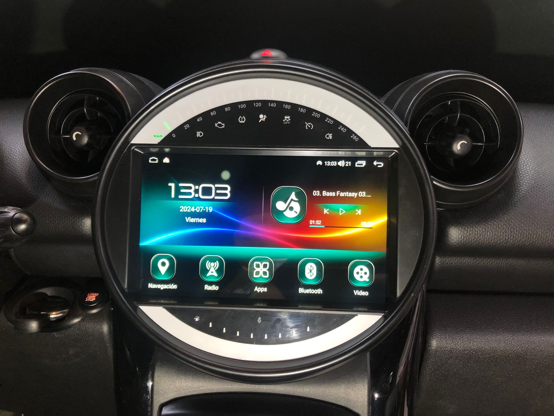 Pantalla Android 9 MINI Countryman R60 (2006-2014)