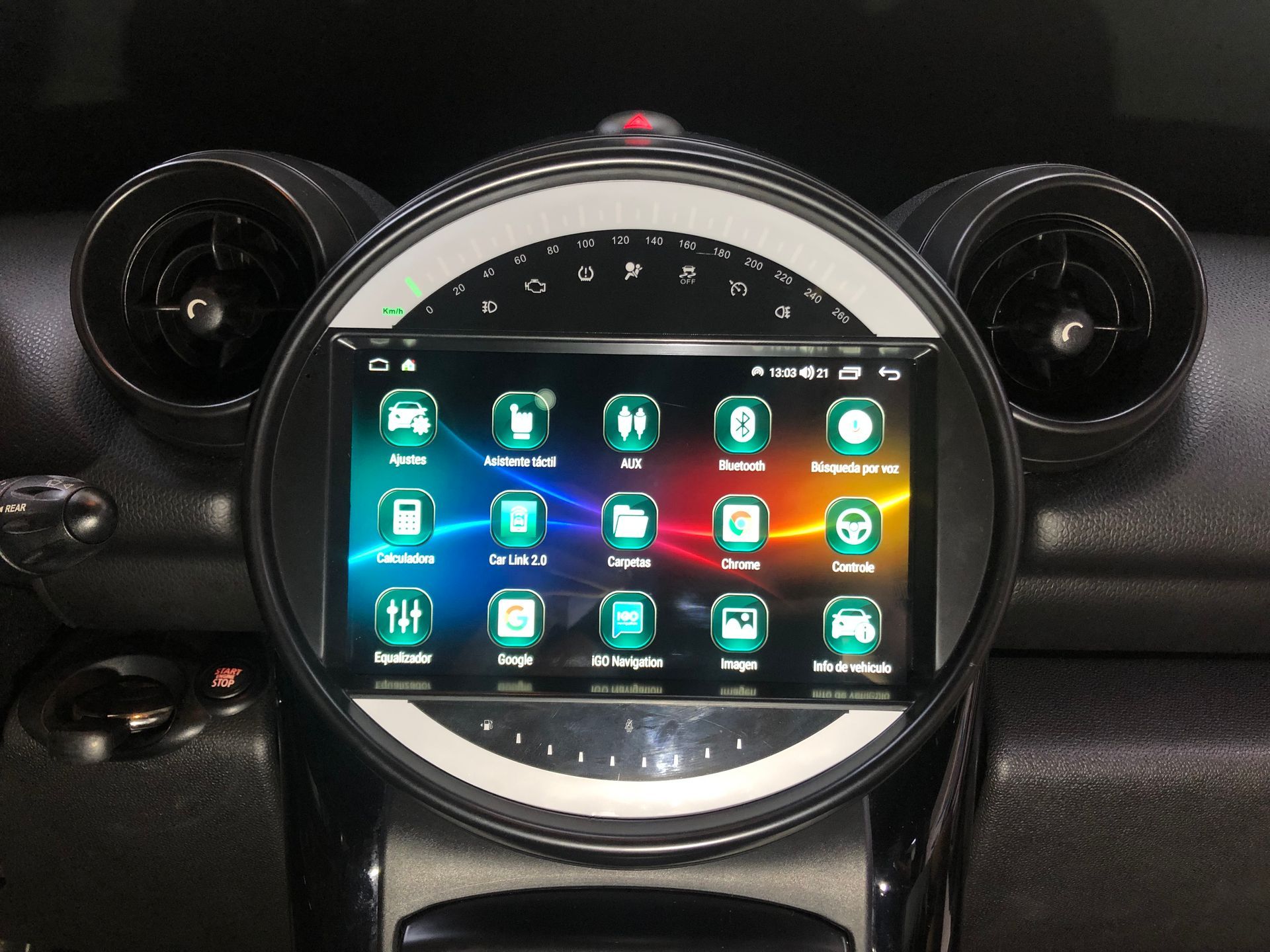 Pantalla Android 9 MINI Countryman R60 (2006-2014)