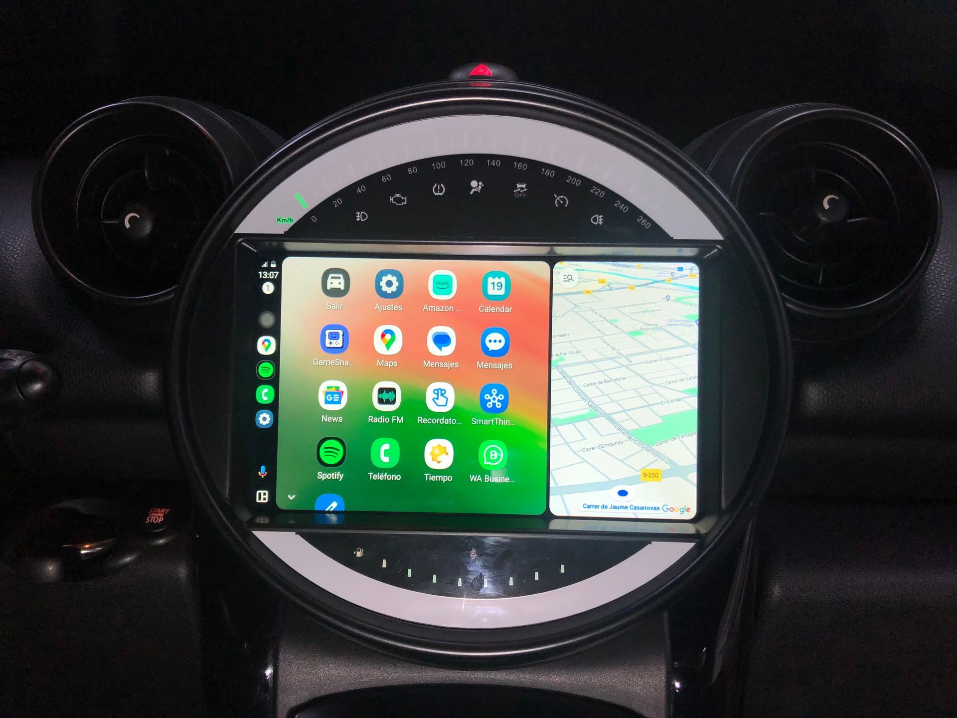 Pantalla Android 9 MINI Countryman R60 (2006-2014)