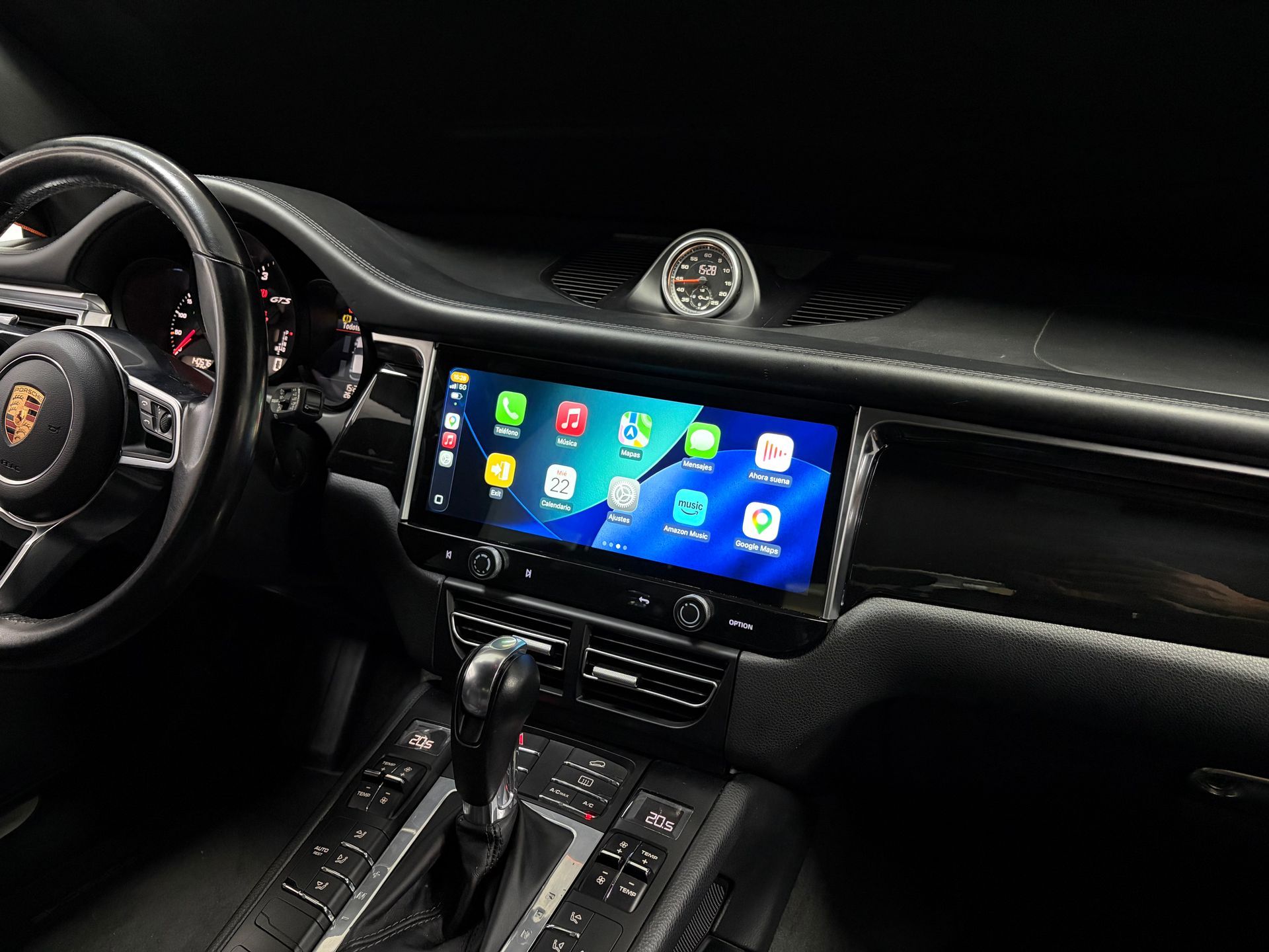 Pantalla android 12 Porsche Macan
