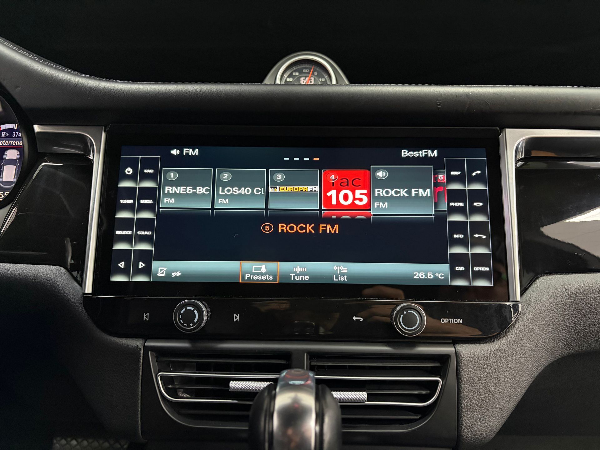 Pantalla android 12 Porsche Macan