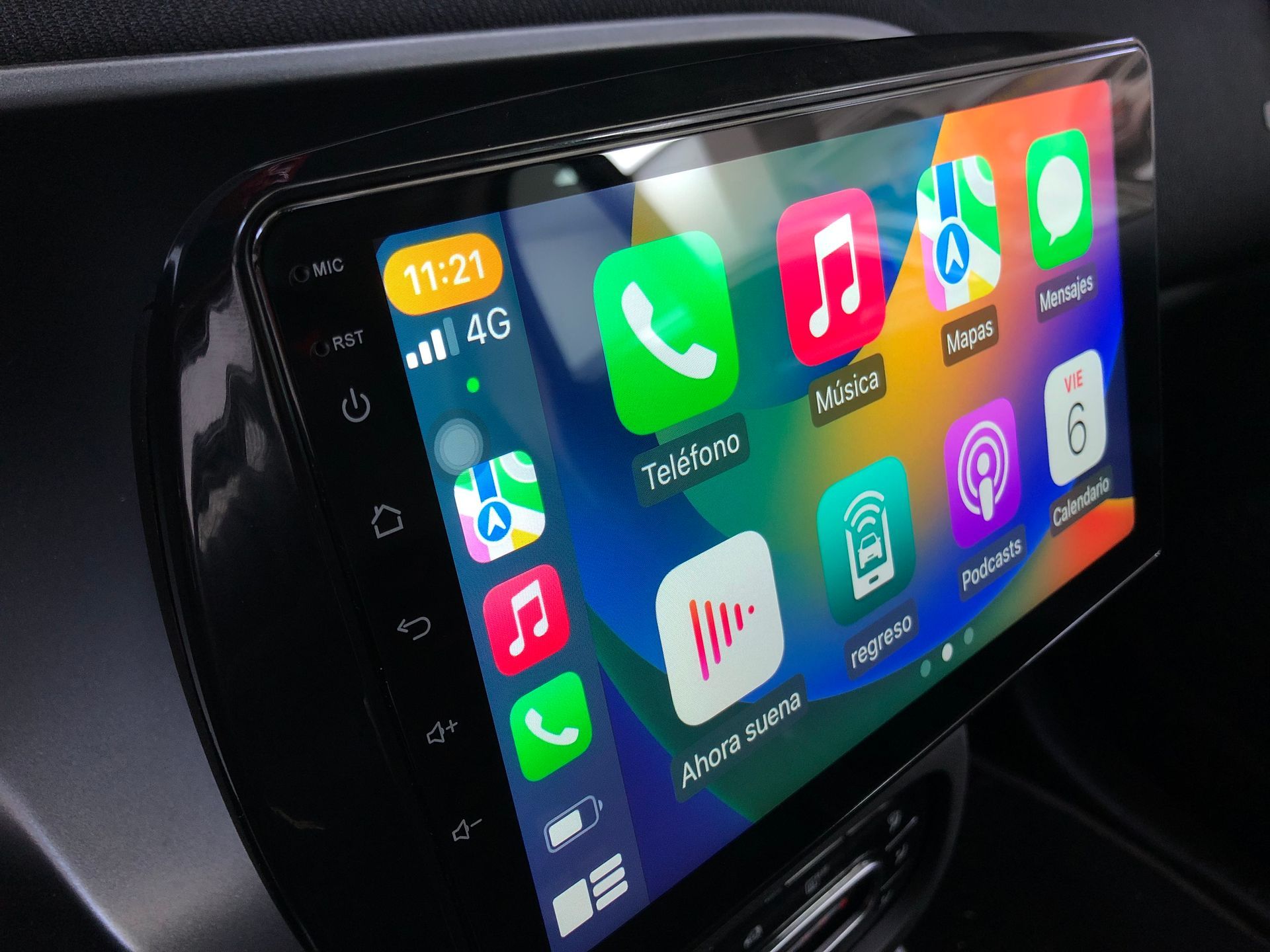Pantalla android Smart Fortwo 453