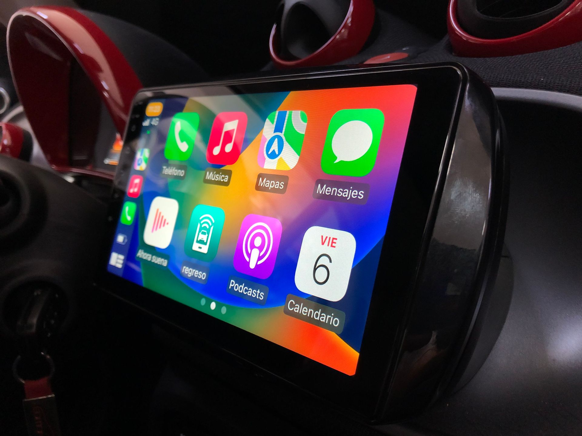 Pantalla android Smart Fortwo 453