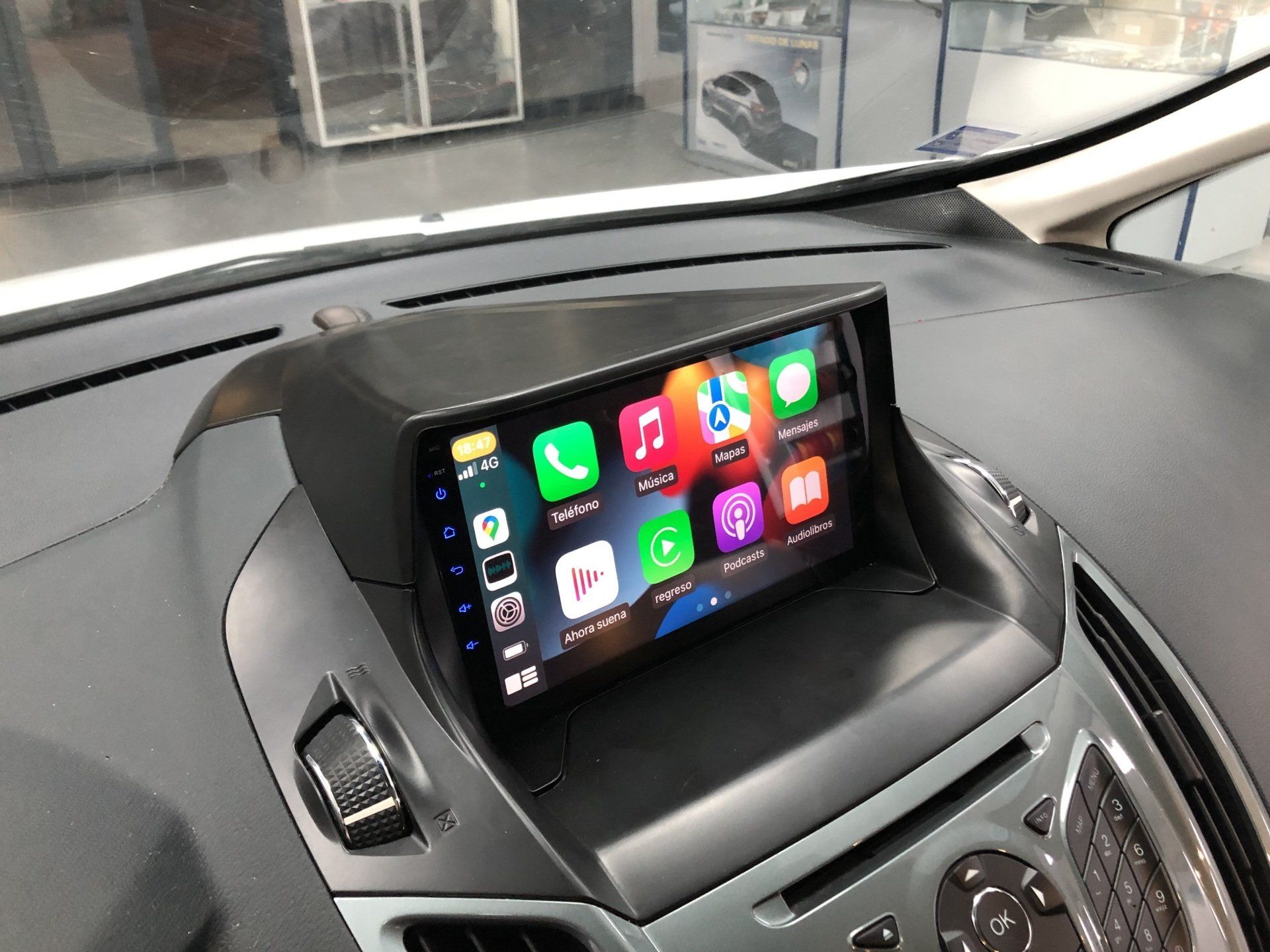 Pantalla android 9 Ford C-Max y Kuga