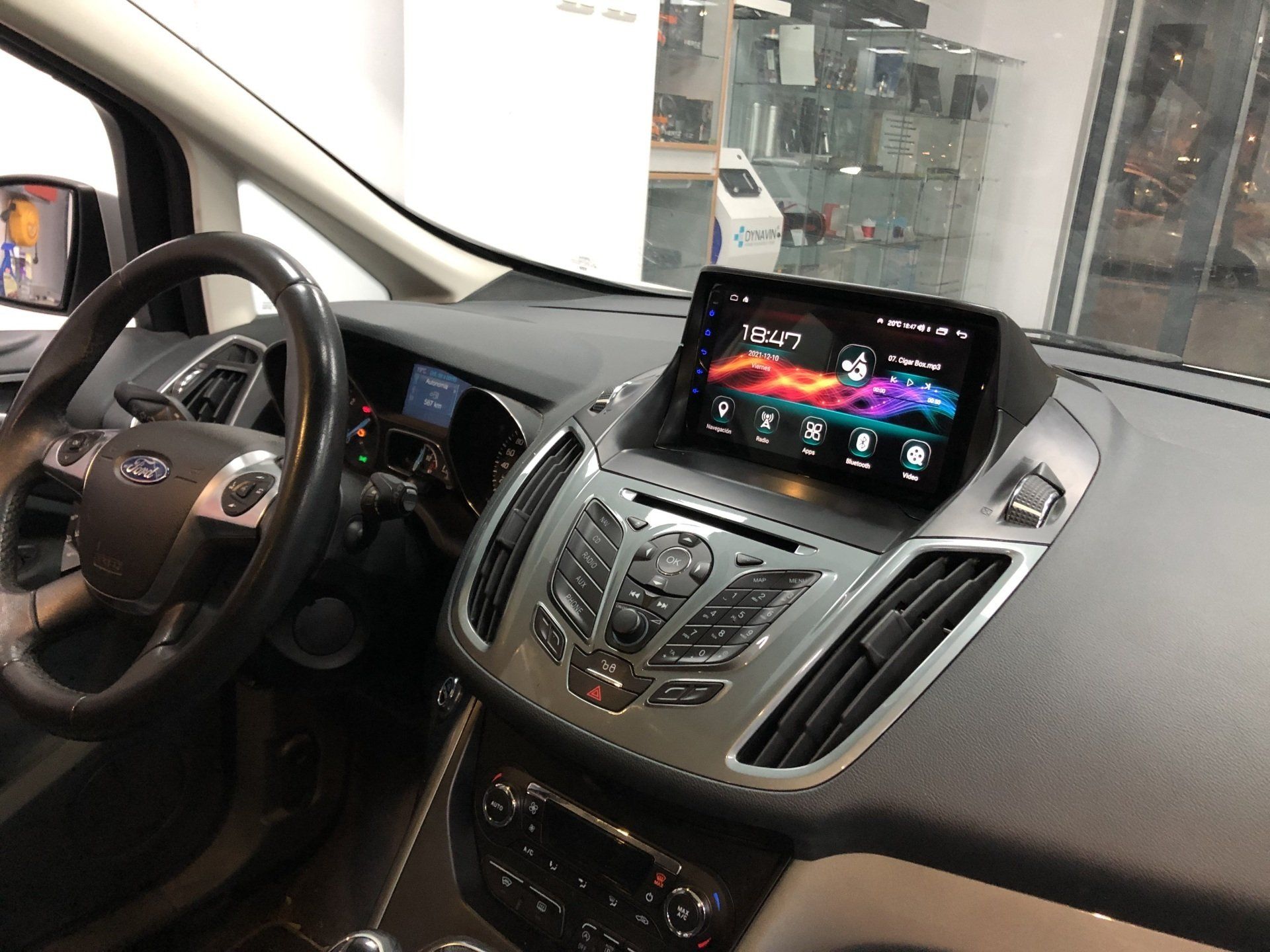 Pantalla android 9 Ford C-Max y Kuga