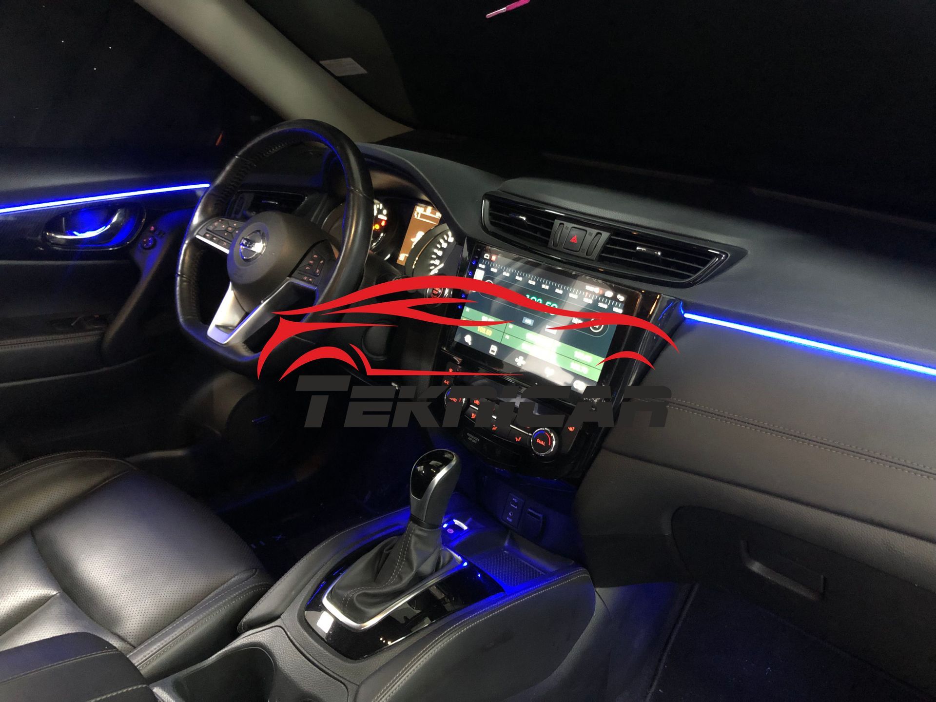 Iluminacion led ambiente Nissan X-Trail