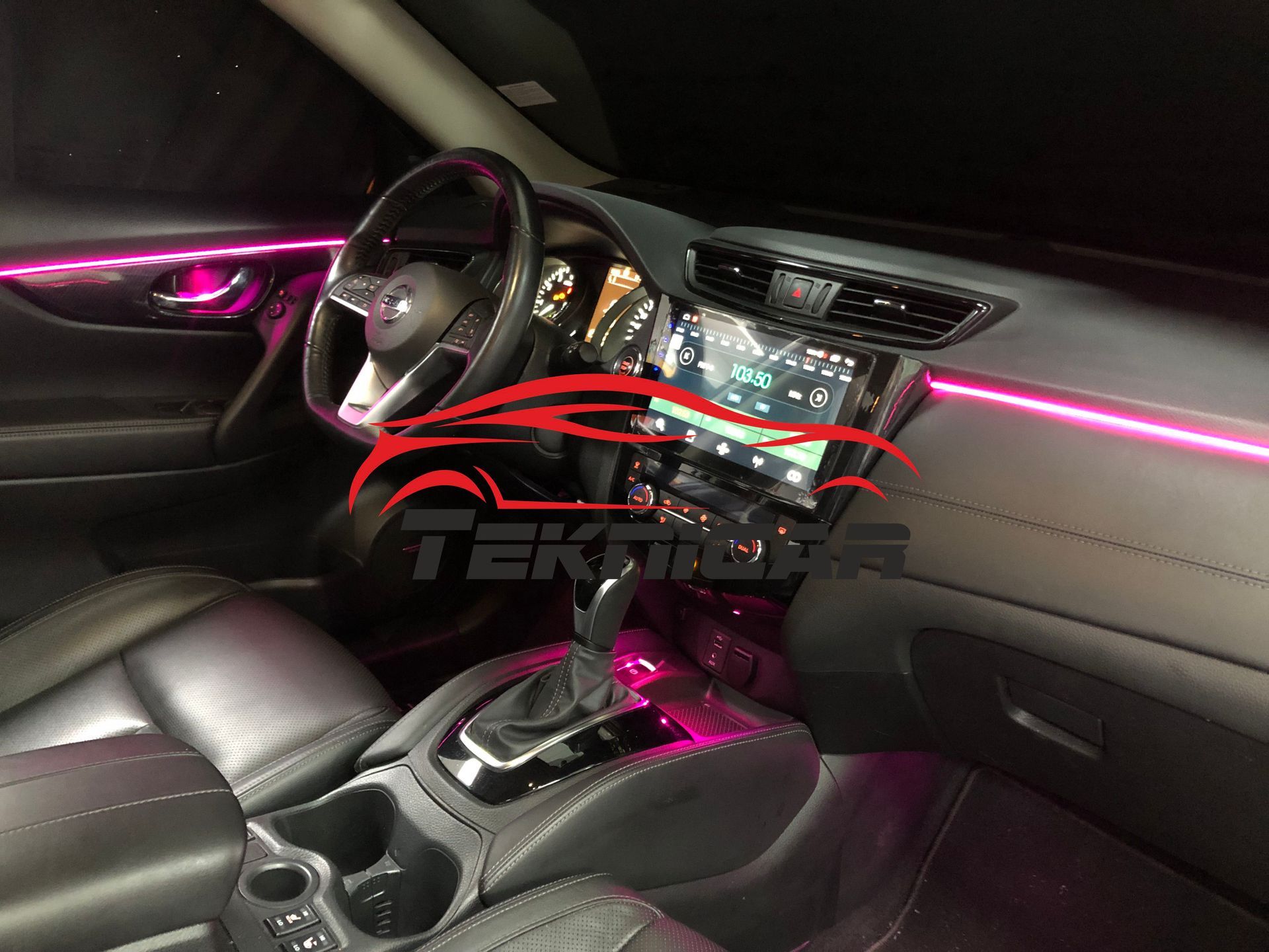 Iluminacion led ambiente Nissan X-Trail