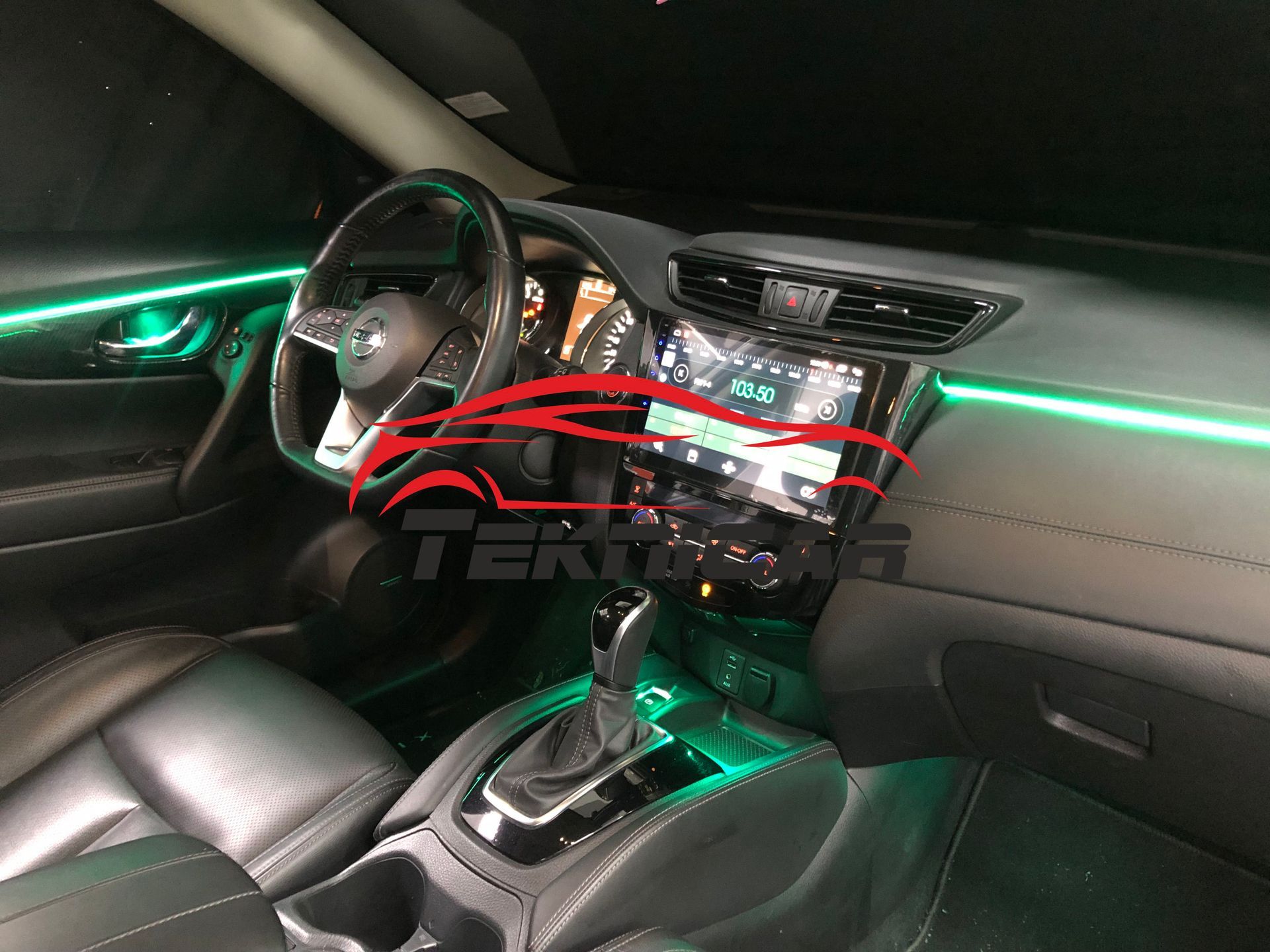 Iluminacion led ambiente Nissan X-Trail