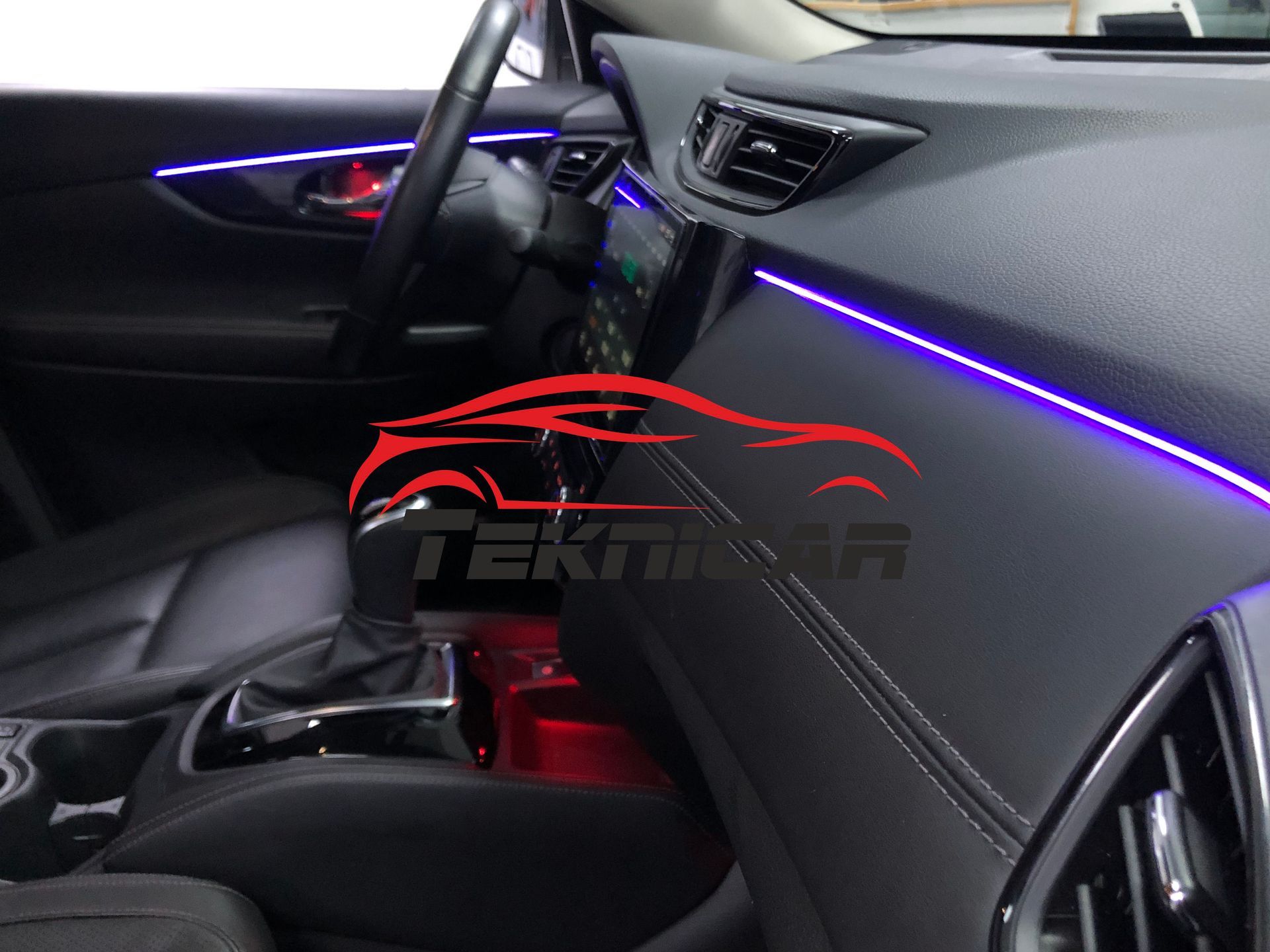 Iluminacion led ambiente Nissan X-Trail