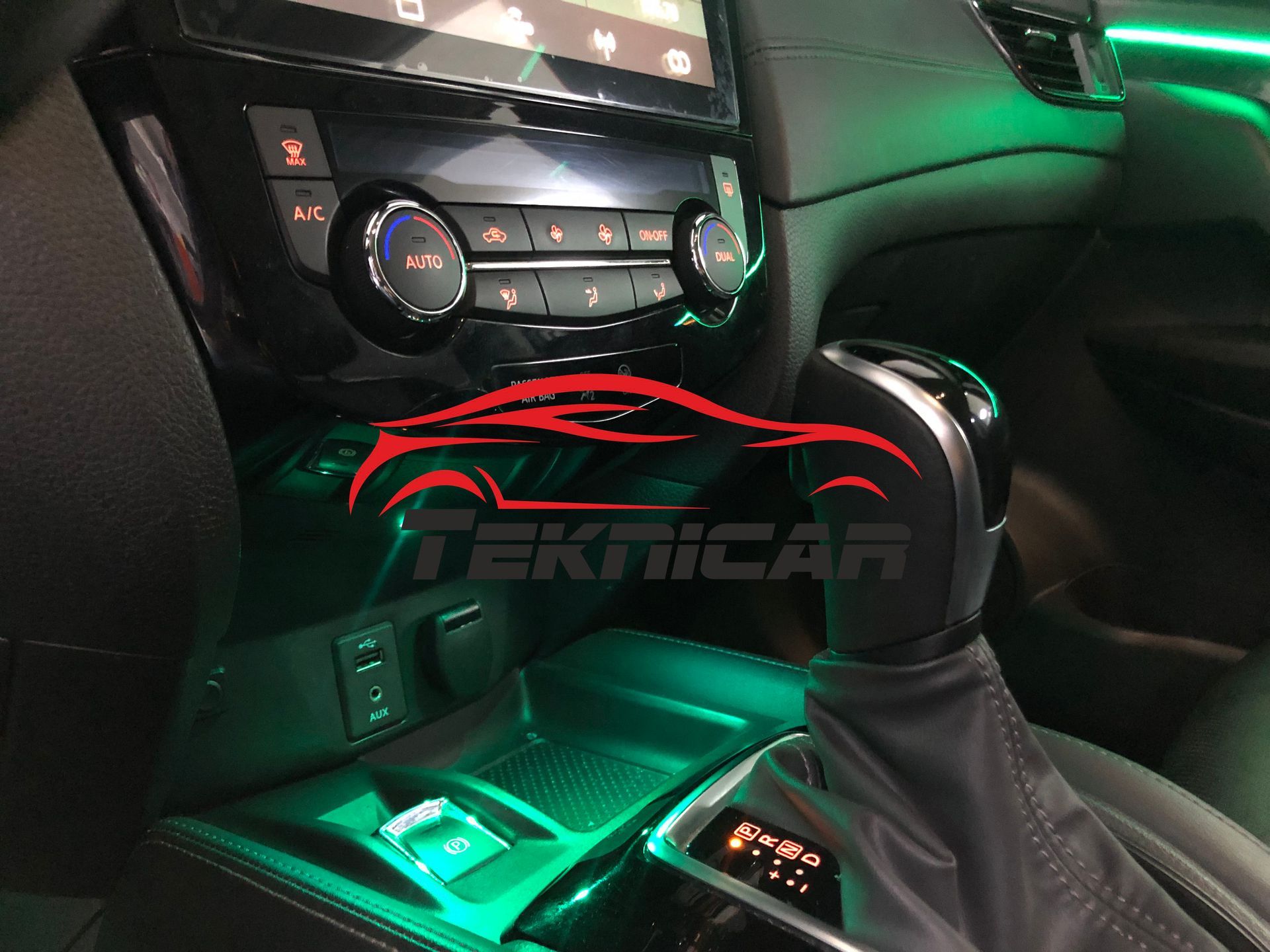 Iluminacion led ambiente Nissan X-Trail