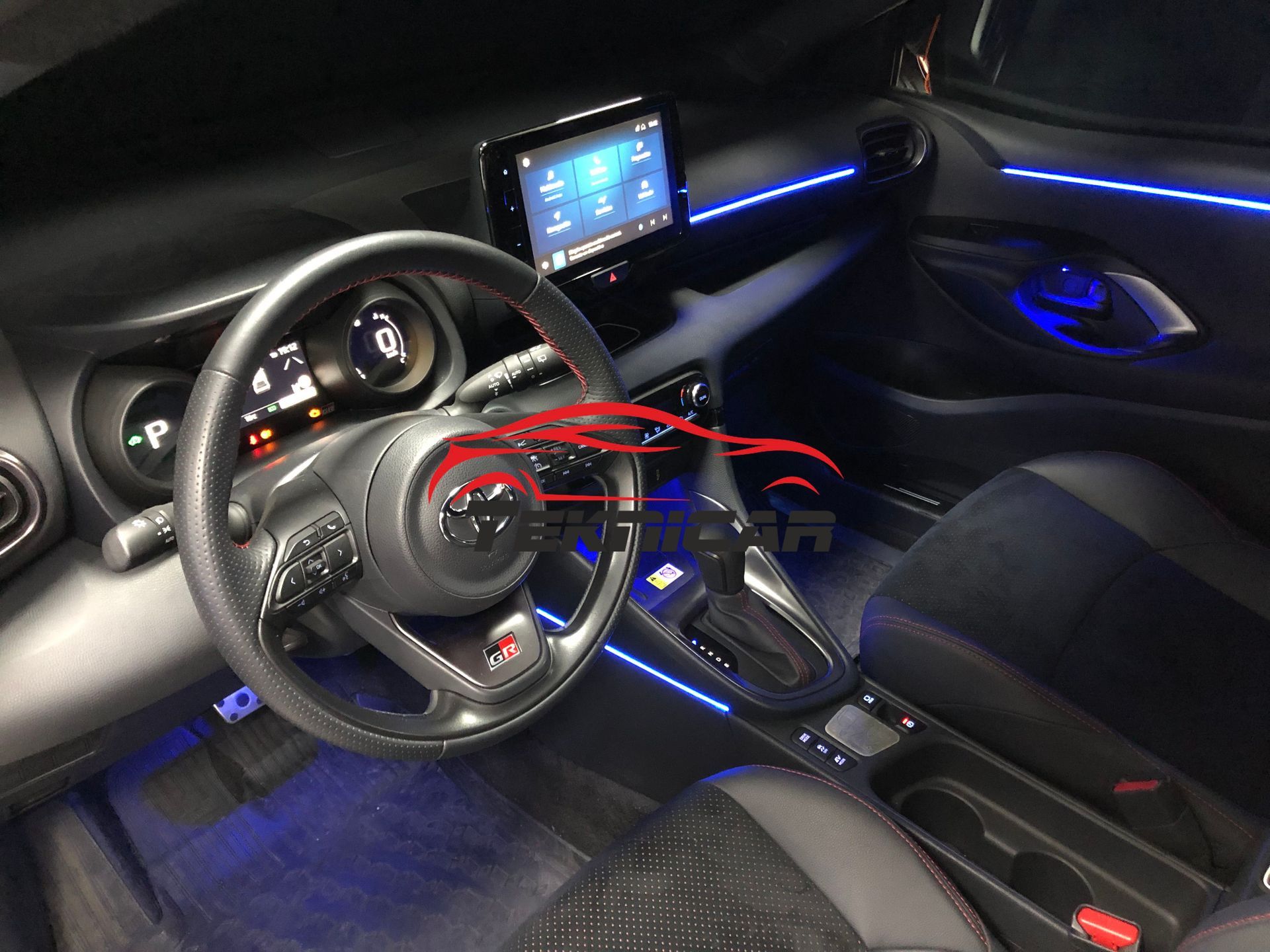 Iluminacion led ambiente Toyota Yaris