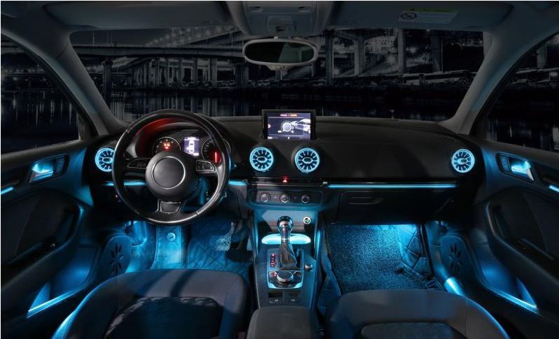Iluminacion led ambiente Audi A3