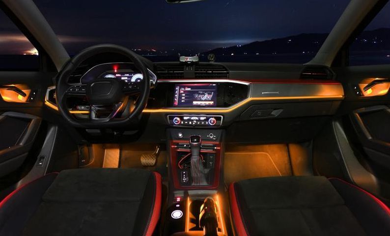 Iluminacion led ambiente Audi Q3