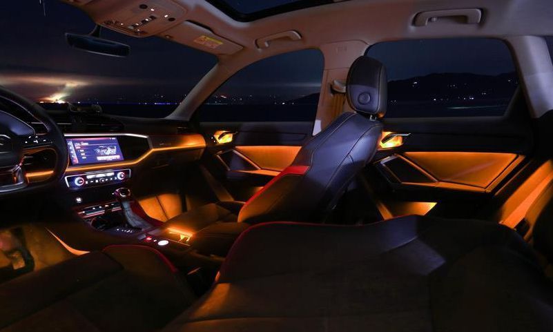 Iluminacion led ambiente Audi Q3