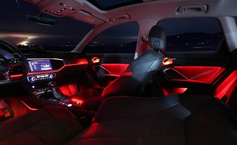 Iluminacion led ambiente Audi Q3