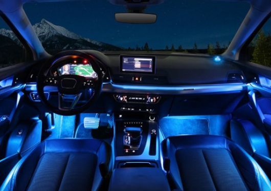 Iluminacion led ambiente Audi Q5