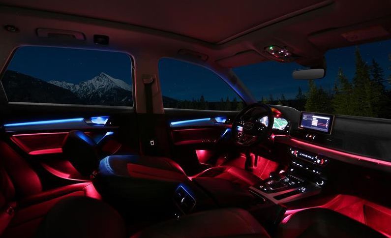 Iluminacion led ambiente Audi Q5