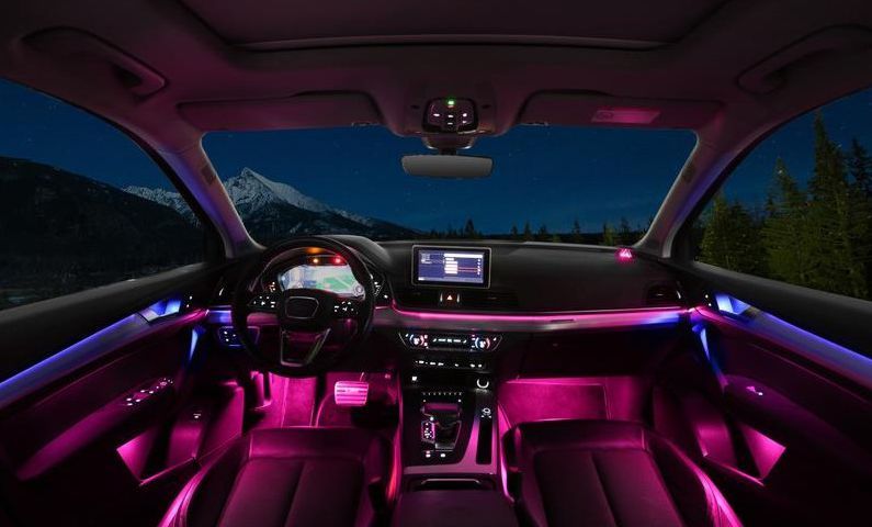 Iluminacion led ambiente Audi Q5