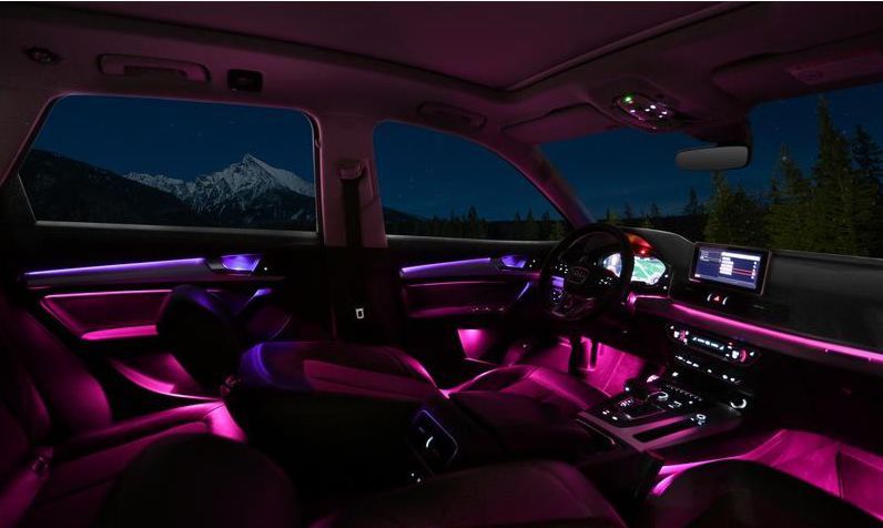 Iluminacion led ambiente Audi Q5