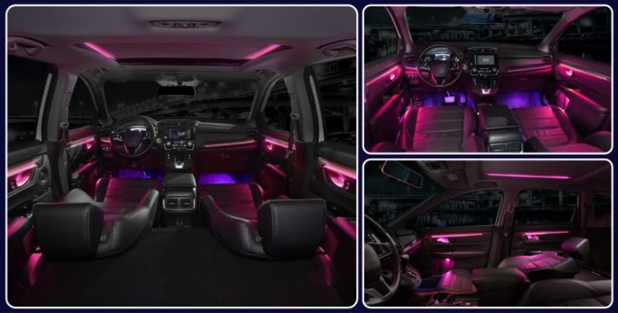 Iluminacion led ambiente Honda CRV